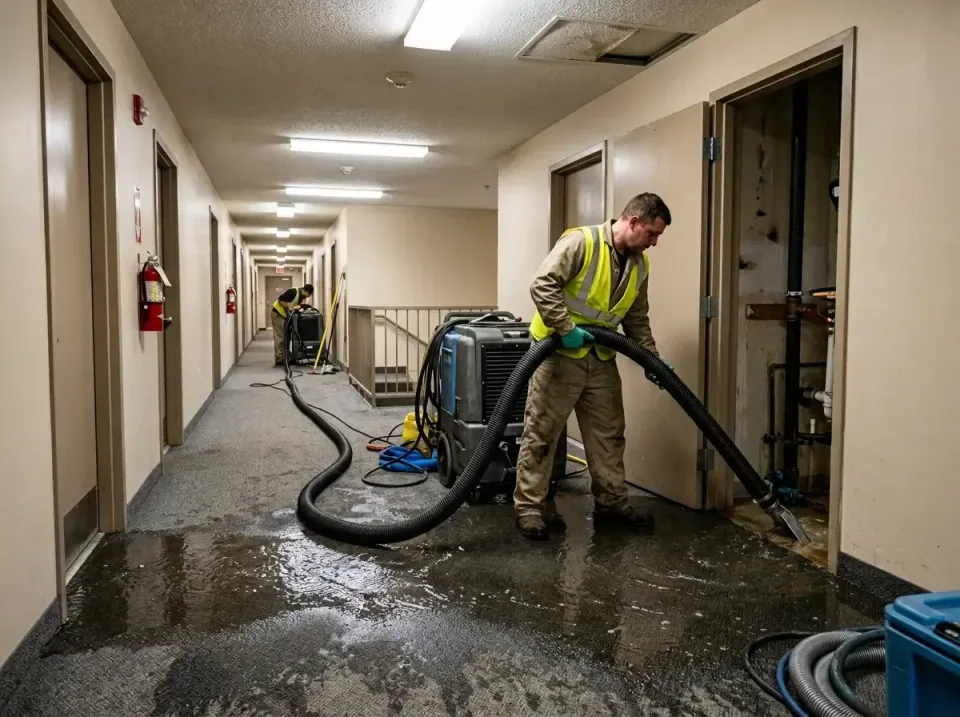 multi-unit-apartment-hallway-f-005 — frequently asked questions, Emergency Burst Pipe Water Extraction & Removal in Manor, PA